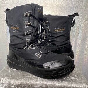 Windriver hyper dri waterproof boots winter black warm snow outdoors hunting